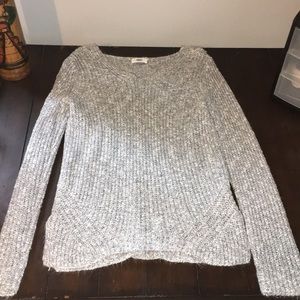 Old Navy Gray Knit Sweater